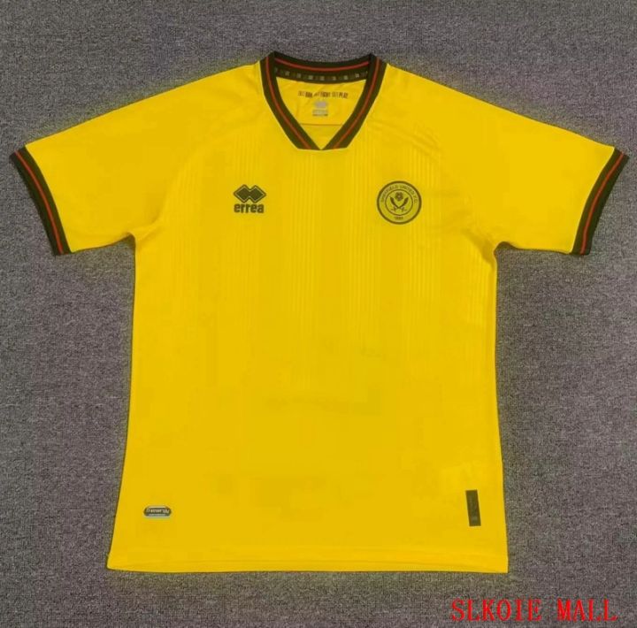 เสื้อเหลือง-sheffield-u-home-23-24เสื้อแข่งฟุตบอลคุณภาพดีแบบไทยแฟนๆ