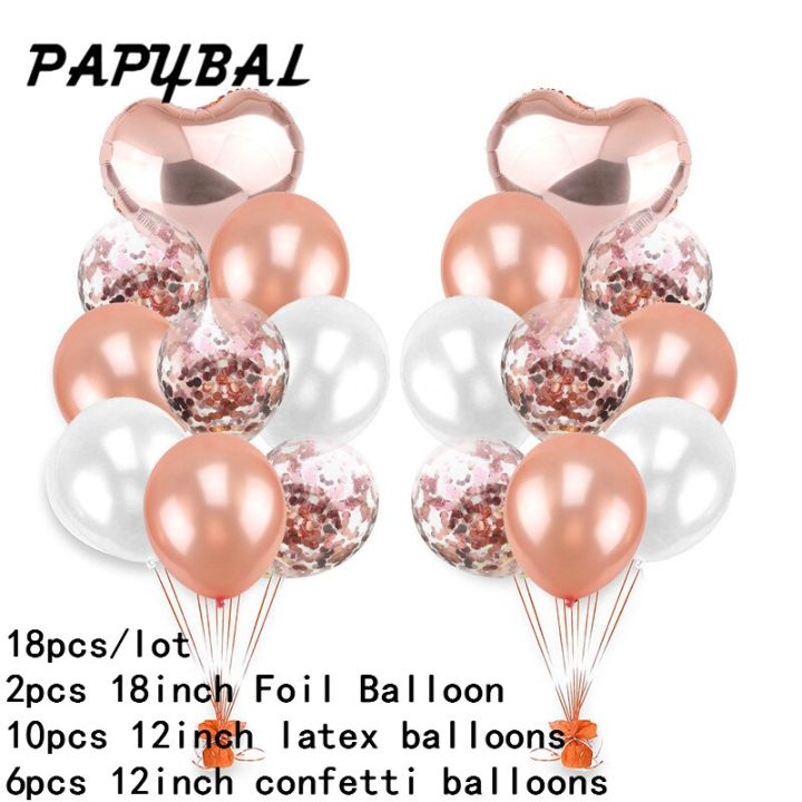 rose-gold-balloons-wedding-decor-event-party-heart-balloons-foil-happy-birthday-balloons-air-bachelorette-party-diy-decor-balloons