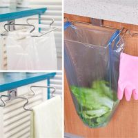 ✷ Metal Wire Garbage Container Trash Bag Holder Rack For Recycled Reusable Disposable Plastic Shopping Grocery Bags For Kitchen