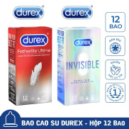 Mua 1 tặng 1 Bao cao su nam Durex Fetherlite Ultima siêu mỏng + Durex