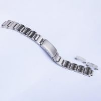 19mm vintage 316L hollow curved end watch strap band bracelet for seiko watch 6139-6002 6000 6001 6005 6032 chrono