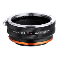 K &amp; F Concept EF-E PRO Canon EOS EF เลนส์ไปยัง E FE Mount Camera Adapter Ring สำหรับ A6400 A6500 A6600 A7II NEX-5N