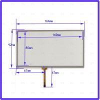 7.0 4Inch 4 Changed 8 Lines Resistance Touch Screen Glass Touchsensor 164*92Mm Touchglass Digitizer For KENWOOD