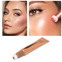 [wilkl] 12ml Liquid Blush Makeup Wand Blendable Matte Moisturizing Light Blusher Beauty Wand For Face