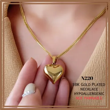 18K Japan Gold 12 Triple Cut Kihei Necklace 45Cm – HLY Avenue Jewelry