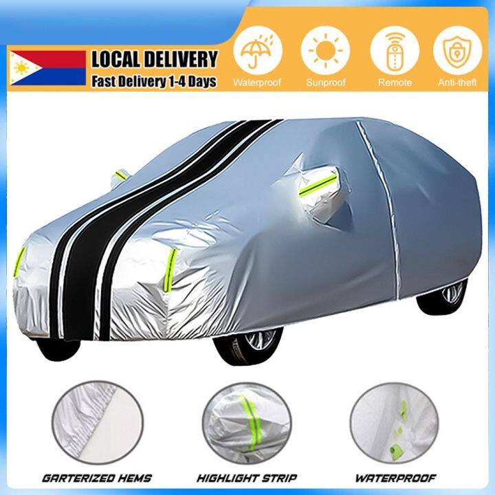 【Oxford Cloth】 Lightweight Car Cover Waterproof Universal All Weather ...