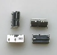 micro USB 3.0 female Samsung Toshiba mobile hard disk HDD interface connector H5.2mm ตัวเชื่อม ฮาร์ดดิสก์ หัวต่อ หัวเสียบ