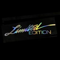 【CC】 Car Stickers LIMITED EDITION English Sticker Fashion Glass Decoration Reflective Decal