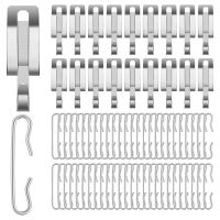 Heat Cable Roof Clips de Icing Cable Clips and Spacers Kit Heat Tape Clips Kit Aluminum Alloy A