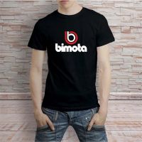 เสื้อยืดโอเวอร์ไซส์เสื้อยืด ผ้าฝ้าย 100% พิมพ์ลายโลโก้ Bimota Italian สําหรับผู้สูงอายุ วัยกลางคน LHZYS-4XL  HBRR