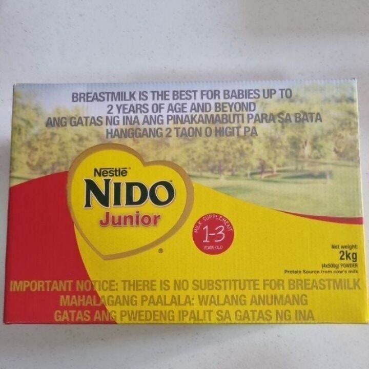Nido junior 13 yrs old 2kg Lazada PH