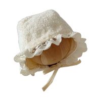 ✪ หมวกบีนนี่สำหรับเด็ก,หมวกบีนนี่หมวกเด็กแรกเกิดให้ความอบอุ่นสำหรับเจ้าหญิงเด็กทารกหญิงน่ารักหมวกหน้าหนาวถัก