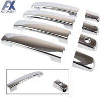 Newprodectscoming AX Fit For Nissan 2007 2013 Qashqai Altima Maxima Sentra Frontier Quest Dualis J10 Chrome Door Handle Cover Trim Molding Bezel