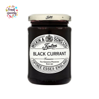 Wilkin &amp; Sons Tiptree  Blackcurrant Conserve  Jam  340g วิลคิน แอนด์ ซัน ทิปทรี แยมลูกเกดดำ 340 กรัม