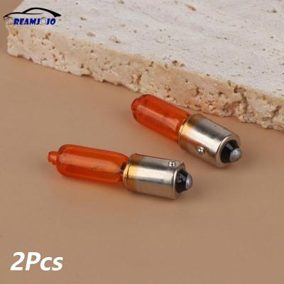 【CW】2Pcs Amber Light Bulbs Universal 12v 21w Auto Car Motorcycle Motorbike Scooter Mini Miniature Indicator