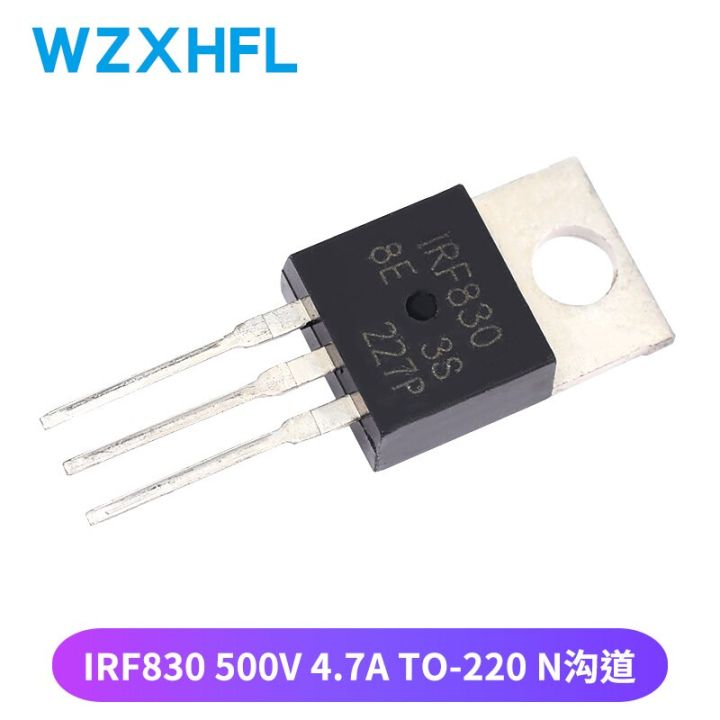 10pcs IRF830 IRF830PBF MOSFET N-Chan 500V 4.5 Amp TO-220 new original WATTY Electronics