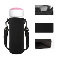 Sports Water Bottle Carrier Portable Warm Heat Thermos Bag With Rope Insulation Water Bottle Cup Bags Outdoor Bottle Case