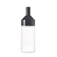 Plastic Condiment Bottle Vinegar Cruet Gravy Dispenser And Ketchup Dustproof Oil Squeeze Can