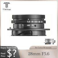 M28mm ทาร์ติซาน F5.6เลนส์กล้องถ่ายรูปฟูลเฟรมเข้ากันได้กับ Leica M สำหรับการถ่ายภาพตามท้องถนนที่มีความยาวระดับไฮเพอร์โฟกัส