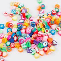 【CW】﹍  Multi-Styles 10mm Patinted Bead Polymer Clay Beads  Chians Jewelry Making Accessories C0970