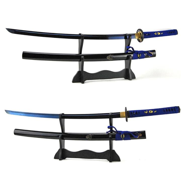 ชั้นวาง-ดาบซามูไร-ญี่ปุ่น-แบบ-ตั้งพื้น-มีให้เลือก-4-แบบ-samurai-sword-katana-japan-table-desk-holder-stand-wood-วัสดุไม้-ทนทาน-ชั้นเก็บดาบ-ชั้นโชว์ดาบ-ที่เก็บดาบ