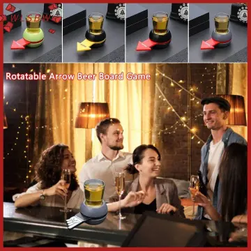 1pc Spin The Shot Drinking Game Arrow Spinner Toy For Bar Entertaining And  Party Favor