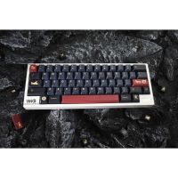 ~ GMK Rome Keycaps, 134 คีย์ PBT Keycaps Cherry Profile DYE-SUB ส่วนบุคคล GMK Keycaps สำหรับแป้นพิมพ์เครื่องกล (สีแดง)