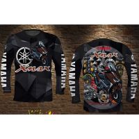 2023 design longsleeve sublimation xmax full and tshirt 3d printed long-sleeved motorcycle jersey ，Can be customization