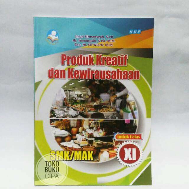 Buku Produk Kreatif Dan Kewirausahaan Smk Kelas Xi Hup Lazada Indonesia