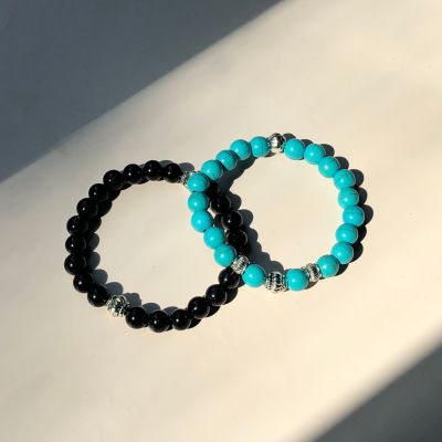 LETSGETAWAY - Lucky Stone Bracelet (Preorder 7 days) *ไม่ต้องเผื่อไซส์นะคะ* / กำไลข้อมือหินมงคล รุ่น Unisex (สินค้าจัดส่งหลังสั่งซื้อ 7 วัน)