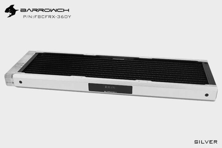 Barrowch Modular Copper 360mm Radiator Modding Row + Temperature ...