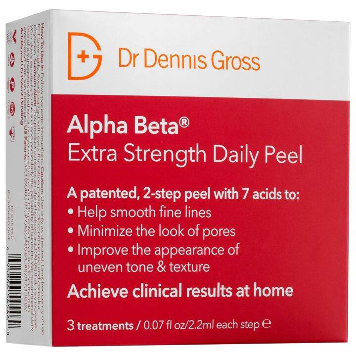 Dr Dennis Gross Skincare Alpha Beta Extra Strength Daily Peel (3/5/10