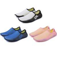 1Pair Beach Shoes Socks Non-slip Slip-on Scuba Diving Shoes Drain Hole Design Elastic Lightweight Quick-drying for Adults Unisex