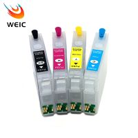 4PC 604 604XL Refill Ink Cartridge with Chip For Epson XP 2200 2205 3200 3205 4200 4205 Printers Ink Cartridges