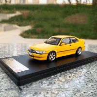 Diecast 1: 43 Simulation Resin Car Model SAAB 9-3 VIGGEN 1998 Version Static Display Collection Gift Toy Car Ornaments Display