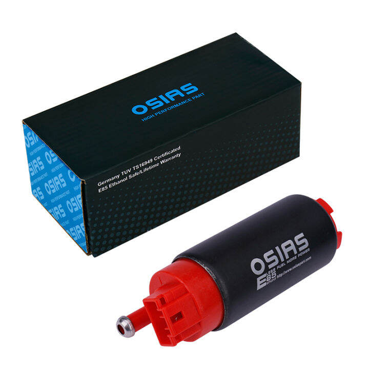 GENUINE OSIAS 340LPH E85 Performance Intank Fuel Pump w/ Strainer & Install Kit Lazada PH