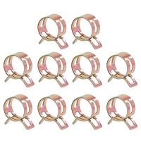 10Pcs Spring Clips High Quality Stainless Steel Galvanized Material Fuel Oil Line Water Hose Pipe Fastener Tube Clamp Dropship