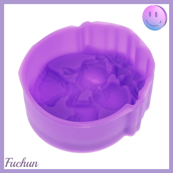 fuchun-สบู่แฮนด์เมดของชำร่วยตกแต่งเค้กแม่พิมพ์ซิลิโคนช็อคโกแลตเทวดาและเด็กหญิง