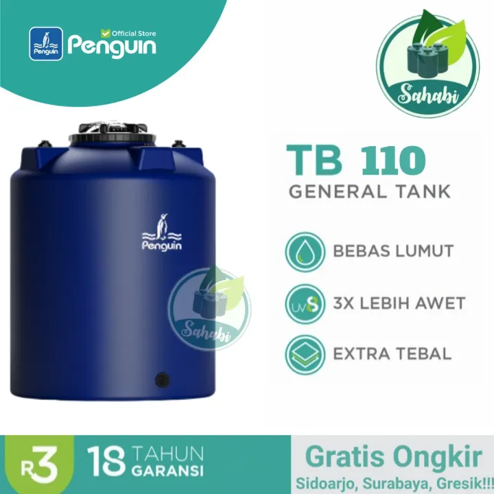 Tandon Air / Tangki Air / Toren Air PENGUIN/PINGUIN Rotamould 3 Ukuran ...