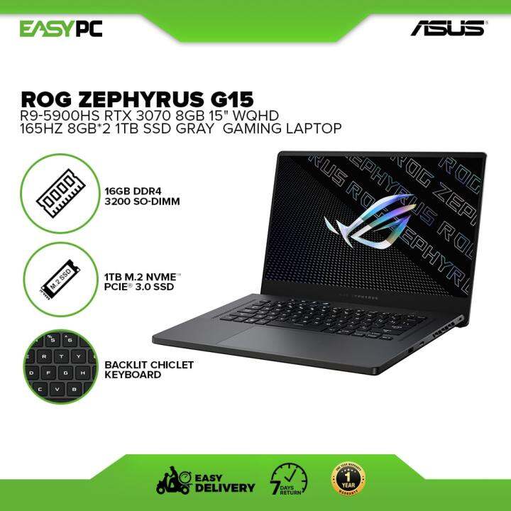 asus rog zephyrus g15 r9