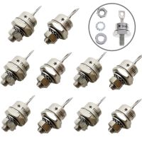 ◐♤ 5 pairs Rectifier Diode Spiral 70HF120/70HFR120 70A 1200V High Power Rectifier Metal Stud Type Rectifier Diodes Accessories