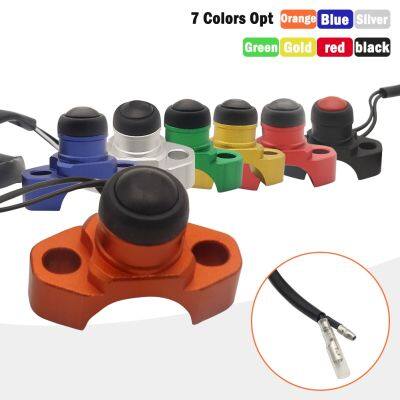 For KTM HONDA YAMAHA YZF WRF EXC XCF CRF 230F 125-530 Motorcycle Dirt Bike Universal CNC Start Kill Switch Engine ON OFF Button