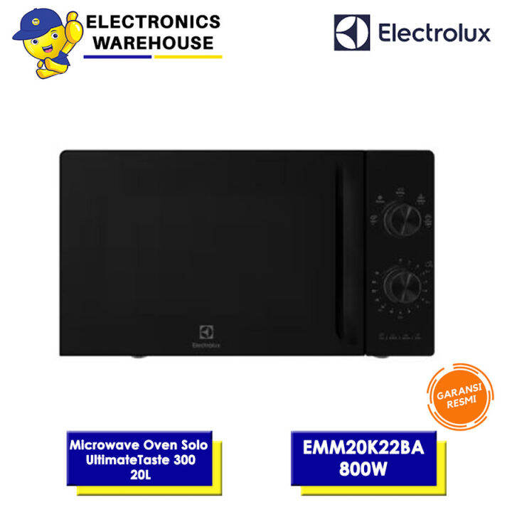 ELECTROLUX Microwave Oven Solo EMM20K22BA UltimateTaste 20L Lazada