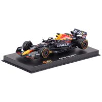 Bburago 1:43 2022 RedBull RB18โมเดลรถเหล็กหล่อแบบคงที่ #1 #11แข่งรถฟอมูล่ารถของเล่นยานพาหนะหล่อขึ้นรูป