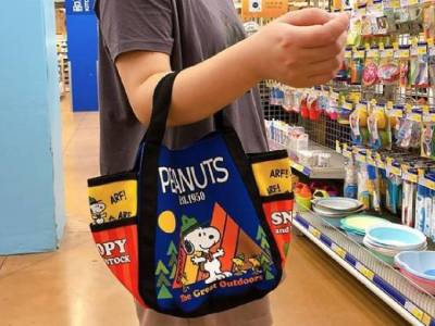 กระเป๋าใส่ของทำงาน ใส่ของจุกจิก มี 5 ลายให้เลือก Sanrio Character และ Snoopy Peanuts Tote Bag ขนาด 25×20×18cm