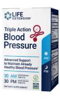 Life Extension Triple Action Blood Pressure / 60 Vegetarian Tablets