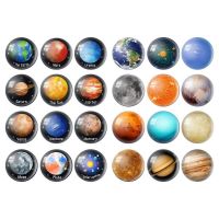 ☒✴△ Planet Fridge Magnets Solar System Round Refrigerator Magnetic Sticker 12 Sets Refrigerator Stickers Magnet For Home Office