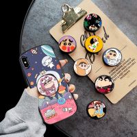 【CW】 Crayon Shin chan BANDAI Anime Folding Phone Holder Stand Mobile Surport Grip tok For iPhone xiaomi Samsung Phone Holder