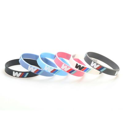 1PCS M3 M5 M6 Series Silicone Bracelet Fashion Rubber Elastic Wrist Band For Man Commemorative Birthday Gift For Boy Jewelry
