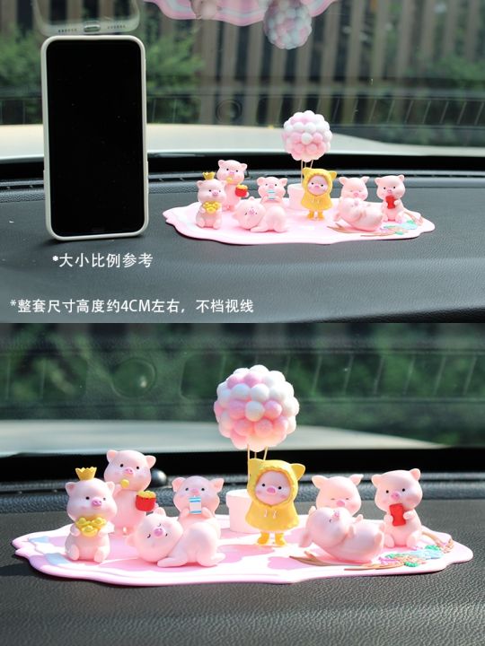 2023-new-cute-pink-pig-car-furnishing-articles-her-red-cartoon-decoration-supplies-of-inside-the-car